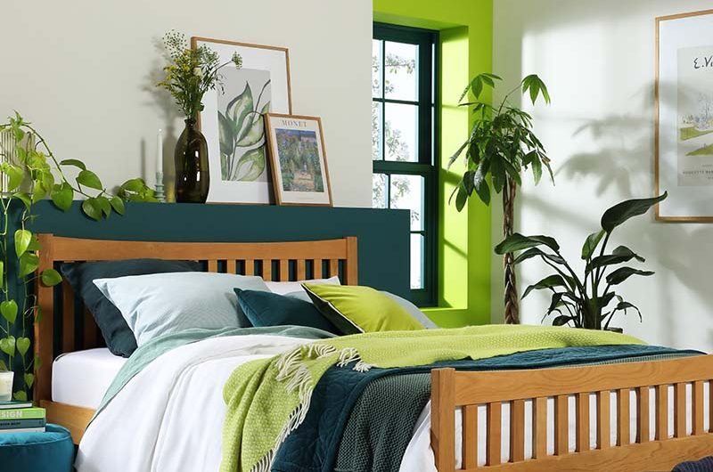 yellow and green decorating ideas