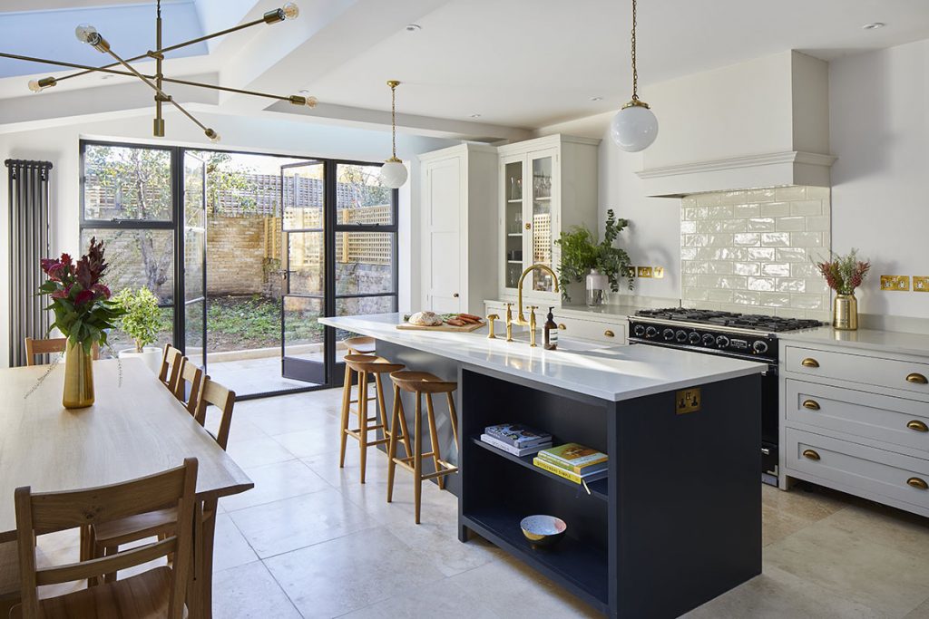 kitchen designed with a renovation budget