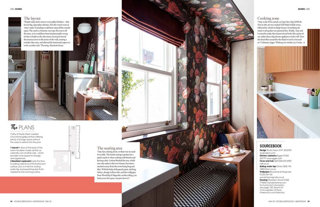inside pages of the May 2022 issue of Kitchens Bedrooms & Bathrooms magazine