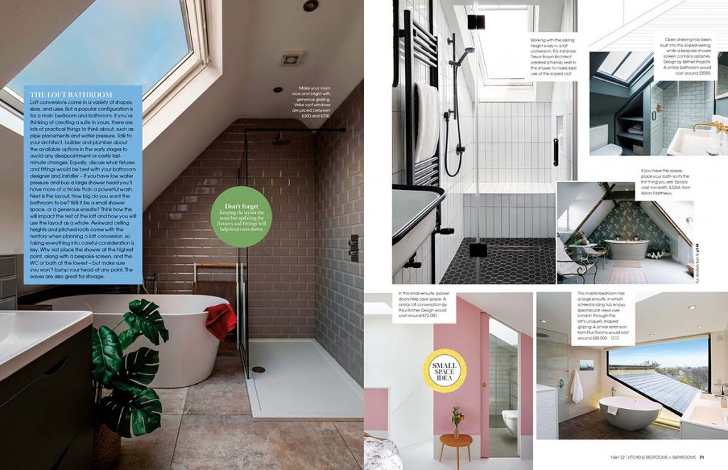 inside the May 2022 issue of Kitchens Bedrooms & Bathrooms magazine