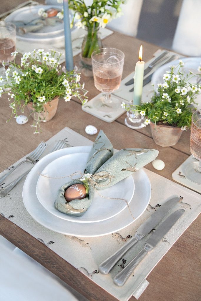 spring table setting ideas