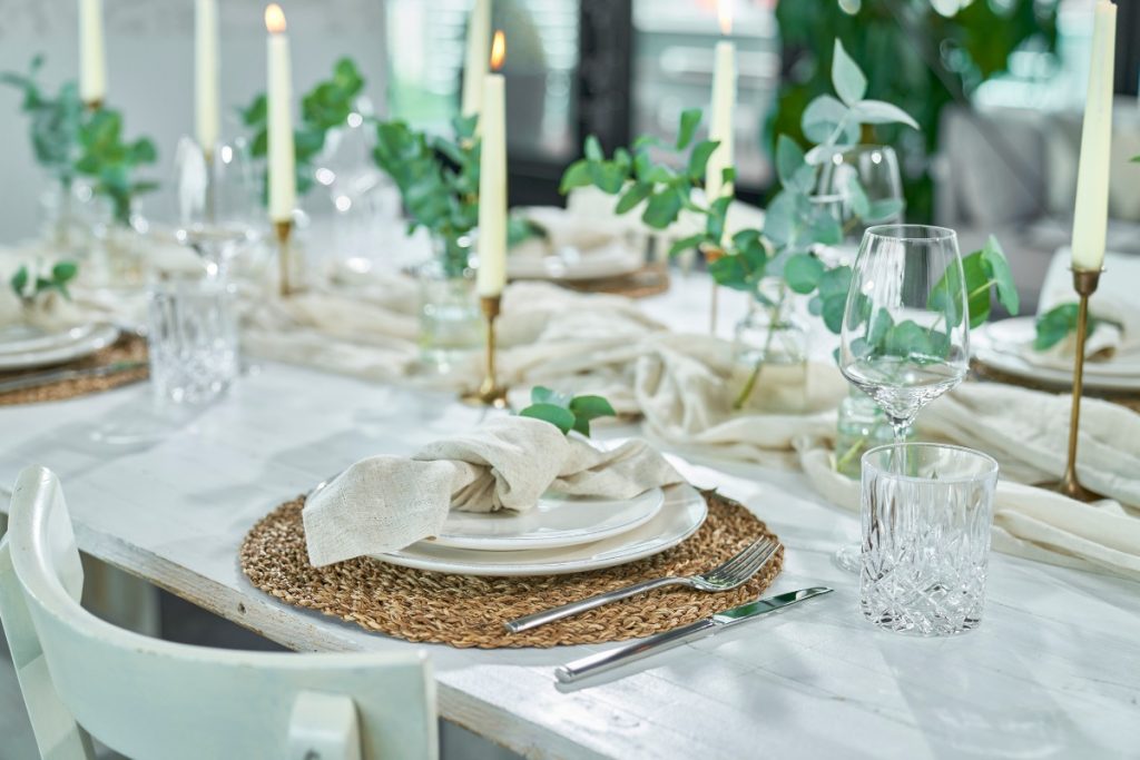 spring table setting