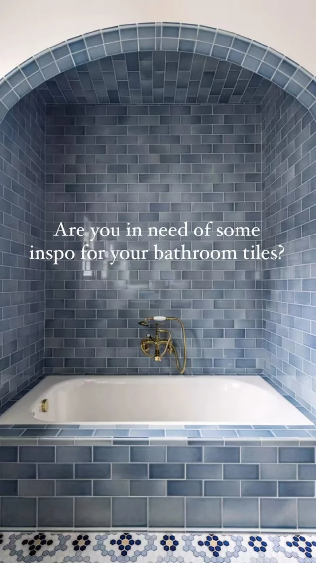 Thinking of upgrading your bathroom? A tiled bathtub might be just what your space needs. 🫧

Built-in and beautifully tiled, these baths bring texture, personality, and a sleek, custom look which is perfect for both spa-inspired and statement designs. Plus, they’re a great way to tie your overall bathroom aesthetic together.

Save for later! 😍

📷:
1. @medesigngroupinc / Melissa Murciano 
2. @linneainteriors 
3. @bcdesignsuk 
4. @capietra 
5. @bertandmay / @bruntonbothy 
6. @matthewwilliamson / Iain Cocoi
7. @lizziegreen.co / @snookphotograph 
8. @ottotiles 
9. @studioparchitects / Tom Ferguson
10. @vado_uk