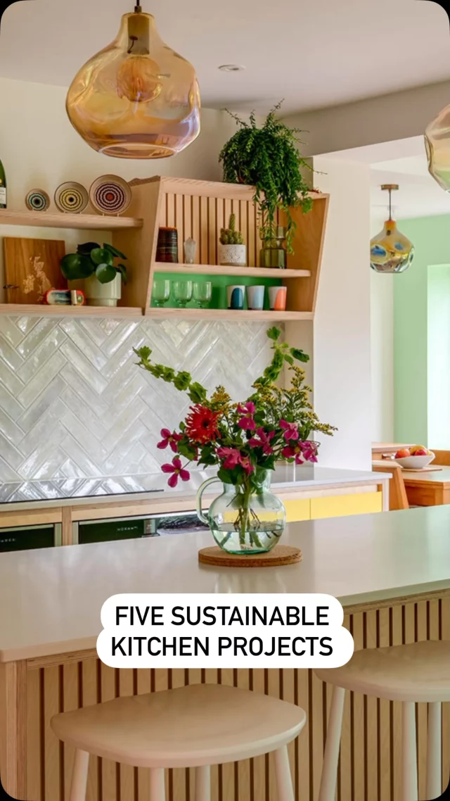 Here are five sustainable kitchen projects we’re loving right now! 🌱

These homeowners have turned their dream eco-friendly kitchens into reality - but remember, creating a truly sustainable space starts with a thoughtful approach. From energy efficiency to water conservation and choosing sustainable materials, every detail counts. 

Visit the link in bio to read all about them! 🔗

📷:
1, 8-10. @sustainablekitchens / Charlie O’Beirne 
2-4. @pad_studiouk / @82mmphotography 
5-7. @papiliokitchendesign / @emmalewisphotographer 
11-13. @uncommon_projects / @aformermagpie 
14-16. @woodworksbrighton / @beeholmesphotography