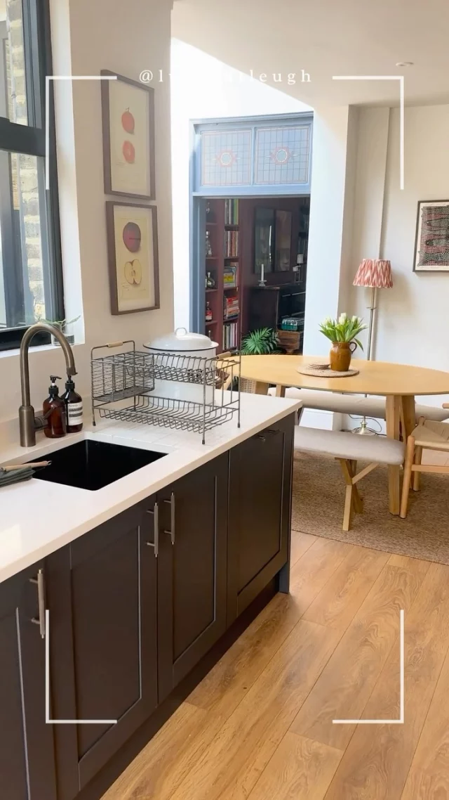 Stuck on how to transform your kitchen without extending? Luke’s striking makeover shows how smart design choices and layout tweaks can go a long way. 🛠 

By opening up the back wall and adding steel-framed doors, he turned a previously cold, grey U-shaped kitchen into a warm, light-filled hub. With charcoal Shaker cabinets, antique brass hardware, veined quartz worktops, and a checkerboard-tiled cooking nook, the space is now stylish, functional, and packed with personality. 🏡 

Visit the link in our bio for a more in-depth look! 

#kitchenproject #kitchenreno #kitchentransformation #kitchenremodel #kitchenrefresh #kitchenrenovation #kitcheninspiration #kitchendesign #kitchenidea