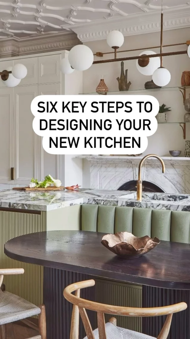 From mapping out your floor plan, finding a kitchen designer, to layout and cabinetry styles - here’s the basic steps you need for designing a kitchen. 🛠️

For more information, visit the link in bio. 🔗

📷:
1 + 7. @blakesldn / @82mmphotography 
2. @maitegarbalena / @littlegreenepaintcompany / @middletonbespoke / @polly_eltes 
3. @herringbonehouse 
4. @officesandm / @mirrl_ltd / @frenchandtye 
5. @houseofdotcom 
6. @roar_architects