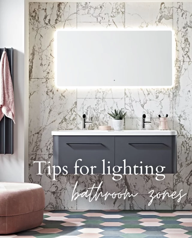 Bathroom lighting can make or break your space!💡 ⁠
⁠
From harsh overheads to dim mirrors, we’ve all been there… The right lighting takes your bathroom from basic to blissful.⁠
⁠
So, don’t forget to save this guide for your reno. ✨⁠
⁠
📷:⁠
1. @roperrhodes / @sanctuarybathrooms⁠
2. @runforthehillslondon⁠
3. @vawdreyhouse⁠
4. @keuco_official⁠
5. @neildusheikoarchitects⁠
6. @studioduggan