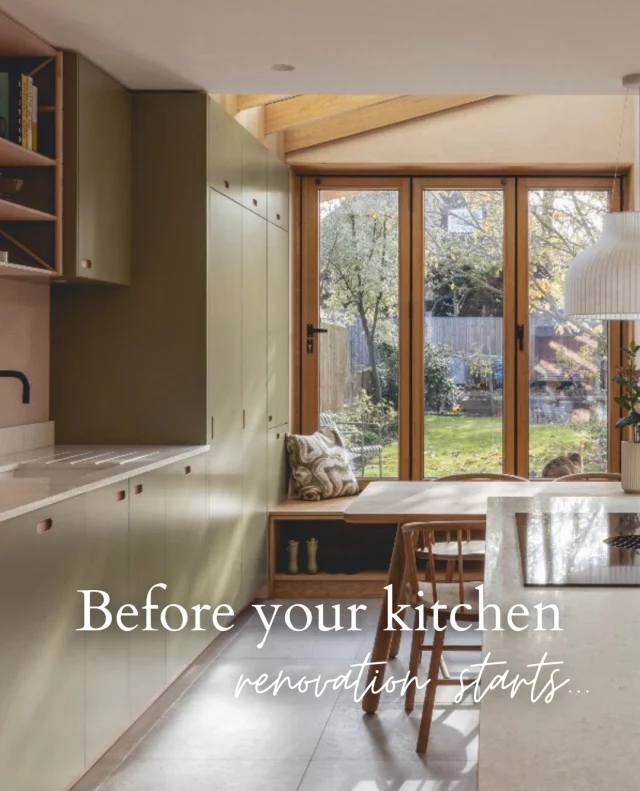 Designed your dream kitchen? Now it’s time to get ready for the build phase! 🛠️⁠
⁠
From placing orders and setting timelines to sorting skips and ripping out the old cabinetry, this stage is all about smart planning.⁠
⁠
Visit the link in bio to read more. 🔗⁠
⁠
📷:⁠
1 + 5. @benjaminwilkesarc / @pluckldn / @_billybolton⁠
2 + 6. @yardarchitects / @holte.studio / @richchiversphoto⁠
3. @herringbonehouse⁠
4. @emilevearchitects / @fenixforinteriors / @ancobabuild / @taranwilkhu