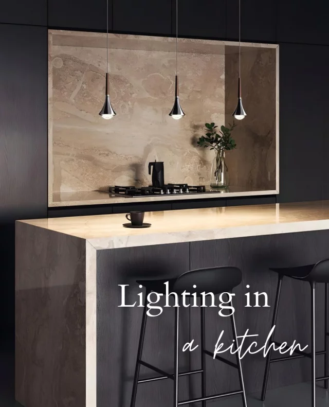 Planning your new kitchen? Don’t forget to consider lighting early to ensure every corner is perfectly lit for cooking, dining, and socialising. 💡⁠
⁠
Here are 3 top tips to help make your kitchen the true heart of your home, a space that works as a meal prep zone, entertaining area, work spot, and even a play area. Great lighting not only improves function but also creates a warm, inviting atmosphere! ✨⁠
⁠
📷:⁠
1. @nedgis⁠
2. @_sycamoreled⁠
3. @perrinandrowe⁠
4. @dar_lighting⁠
⁠
#kitchenlighting #kitchenlightingideas #kitchenlightingdesign #kitchenlightingtips #lightinginspiration #lightingsolutions #renovationinspo