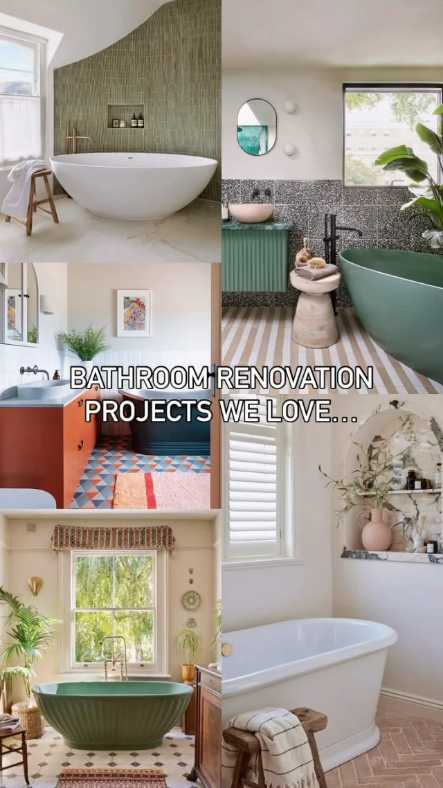 Here are five real bathroom renovations we love, that are sure to inspire your next project! 🫧 

Comment which one is your favourite? 🔨 

📷:
1. @amyhuntinteriordesign / @darrenchung74 
2. @pophamdesign / @alexanderjamesinteriors 
3. @bcdesignsuk / @littlegreenepaintcompany / @darrenchung74 
4. @capietra / @snookphotograph 
5. @homemade_hannah / @studiopage_interiors / @darrenchung74 

#bathroomproject #bathroomreno #bathroomrenovation #bathroomtransformation #bathroomremodel #bathroominspo #bathroominspiration