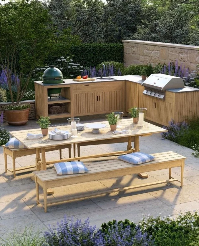 It’s time to create your dream outdoor kitchen! 🌿⁠
⁠
From spacious prep areas to the ultimate grilling station, we’ve got the inspo you need to transform your garden. Whether you’re upgrading or starting fresh, here's some ideas to spark your creativity. ⁠
⁠
Visit the link in bio for more. 🔗⁠
⁠
📷:⁠
1. @⁠homeofhuckleberry.uk⁠
2. @⁠caesarstone_uk⁠
3. @⁠eo_outdoorkitchens⁠
4. @suns.lifestyle⁠
5. @⁠neolithofficial⁠
6. @⁠cosentinouk⁠
7. @⁠talkingtables_tt⁠
8. @⁠atkinandthyme⁠
9. @_londonstone / @simonorchardgardens / @graduatelandscapes