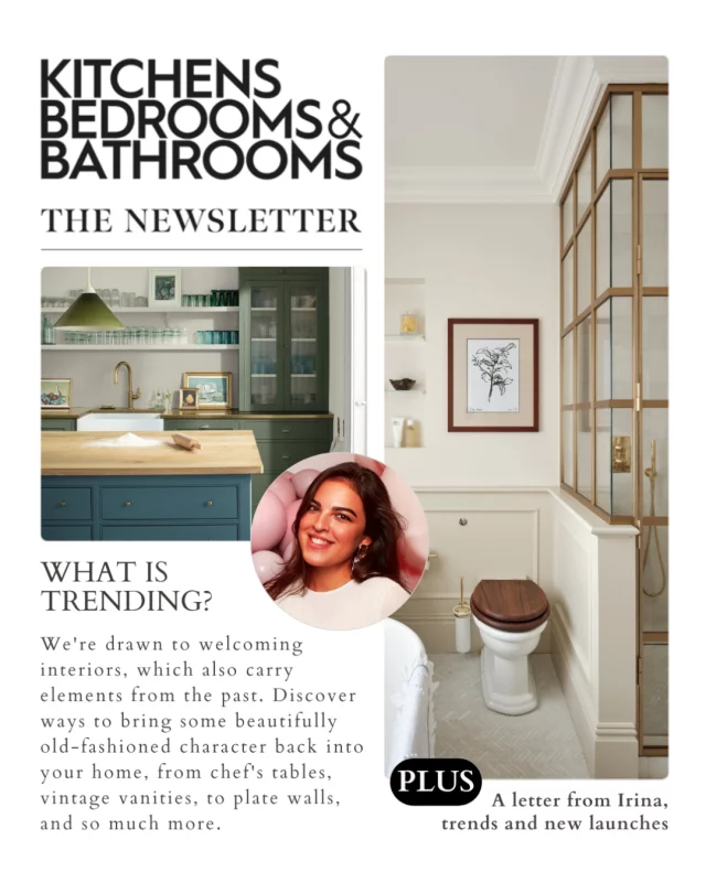Missed our Sunday newsletter? Sign up via the link in bio! 💌⁠
⁠
Digital content editor @irinawrites_ shared ways to bring some beautifully old-fashioned character back into your home, from chef's tables and vintage vanities to charming plate walls, and so much more. ⁠
⁠
If you fancy fresh interior ideas and inspiration delivered straight to your inbox each week, you know what to do. 🔗⁠
⁠
📷:⁠
2. @benjaminmooreuk⁠
3. @rebecca.hughes.interiors / Astrid Templier⁠
⁠
#newsletter #signup #interiorideas #interiordesign #interiordetails #nostalgiacore #kitchenreno #bathroominspo #bedroomdesign #homestyledecor