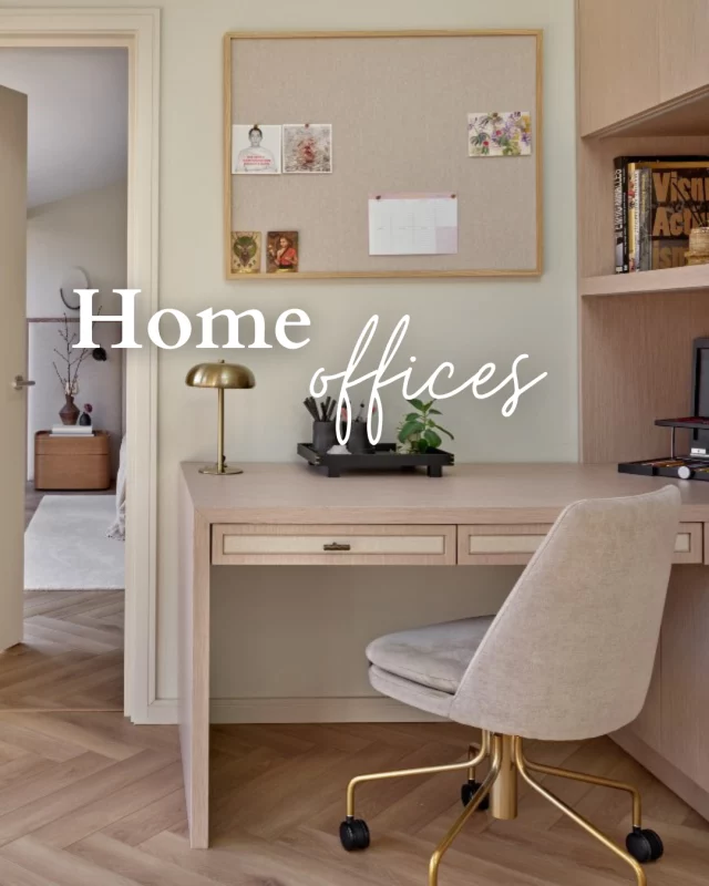 A dedicated work-from-home spot is no longer just about functionality; it’s about integrating it into the wider aesthetic, with breakaway zones and multi-user environments on the rise. 💻⁠
⁠
So, if you are thinking about designing an office, here are four tips to get you started!⁠
⁠
For more, visit the link in our bio. 🔗⁠
⁠
📷:⁠
1. @k_artedesign⁠
2. @hammonds_uk⁠
3. @havwoods⁠
4. @sharpsfittedfurniture⁠
5. @humanscale⁠
6. @munrobymunro