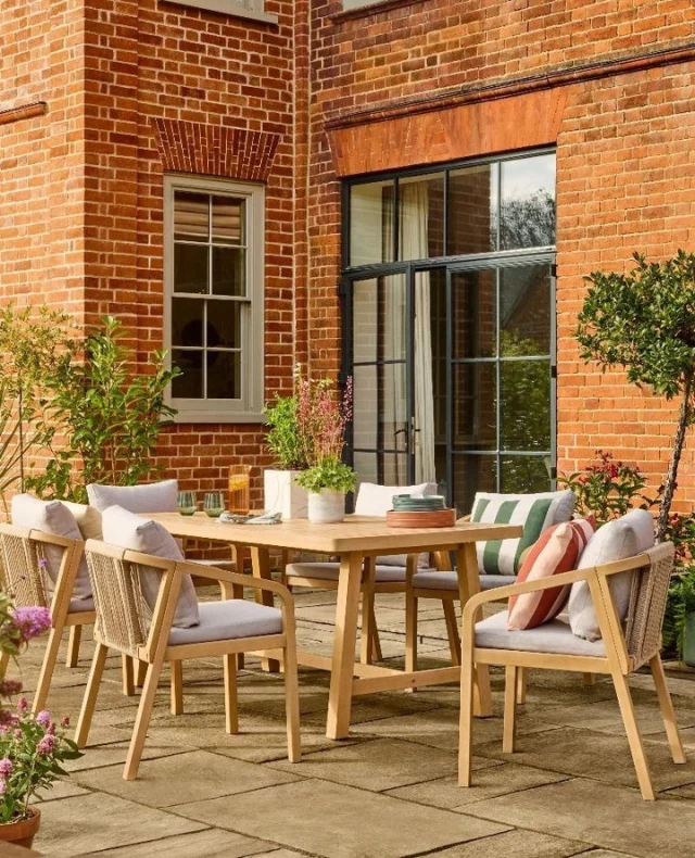 While our plants look forward to some much needed rain this weekend, it's the perfect time to perfect your outdoor setup ready for the summer holidays. ☀️ ⁠
⁠
From chic bistro sets for two to spacious tables for entertaining, we’ve rounded up designs to suit every style and space. ⁠Think timeless neutrals or bold colourways, and durable materials like teak or aluminium, perfect for any summer gathering!⁠
⁠
Visit the link in bio to read more. 🔗⁠
⁠
📷:⁠
1. @argos⁠
2. @coxandcox⁠
3. @cotswoldco⁠
4. @atkinandthyme⁠
5. @laura.james.home⁠
6. @sweetpeaandwillow⁠
7. @rumauk
