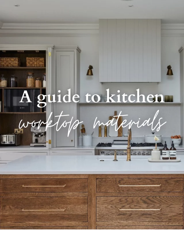 Planning a kitchen renovation but stuck on which worktop material to choose? ✨⁠
⁠
From natural stone and wood worktops to sleek porcelain, the options are endless and each comes with its own perks. Your worktop needs to handle daily wear and tear as well as elevate your kitchen’s style. So, here's some of the top materials you should consider!⁠
⁠
Tap the link in bio to explore them all. 🔗⁠
⁠
📷:⁠
1. @caesarstone_uk / @sheratoninteriors / @snookphotograph⁠
2. @devolkitchens⁠
3. @cesarkitchens / @espresso_design_co⁠
4. @woodworksbrighton⁠
5. @neolithofficial⁠
6. @davonport_interiors⁠
7. @_foresso⁠
8. @roundhouse_design / @compacsurfaces⁠
9. @vatraa_architecture / @themaincompany / @snookphotograph
