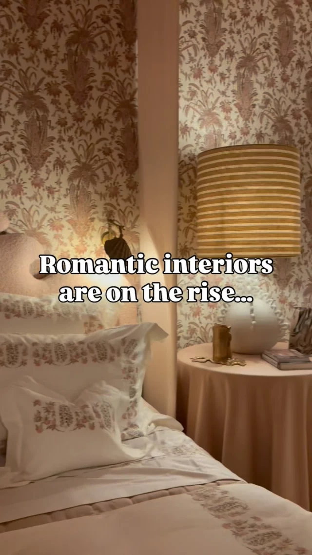 Pink, floral and oozing romance! 🌸

A bedroom should be a space you truly love – somewhere to read, work, get ready and unwind, surrounded by soft textures and plush bedding. This one is cosy yet chic, with classical details, playful florals, and a beautiful canopy that echoes the wallpaper.

We’re obsessed… are you? 🩷